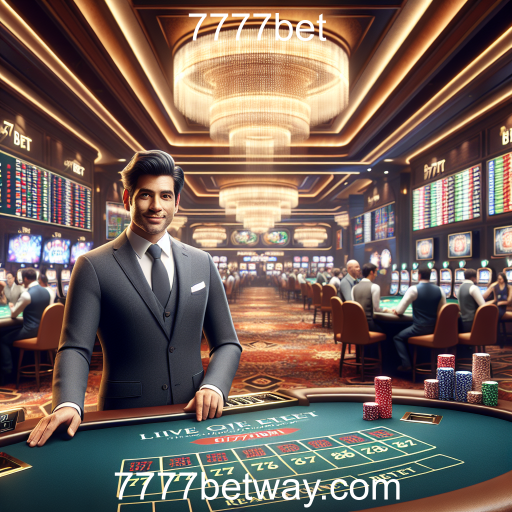 A Experiência Imersiva do Cassino Ao Vivo no 7777bet